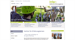 Desktop Screenshot of erfahrungslernen.info